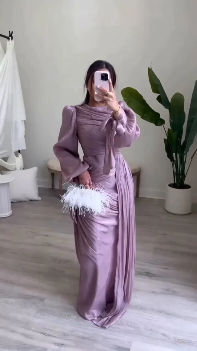 High end Fashion Slim Fit But I Am Pleated Dress Violet - Shop at LoveMi