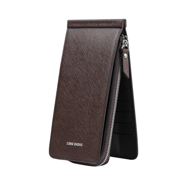 Women's Wallet Long Zip Clutch Brown - Shop at LoveMi