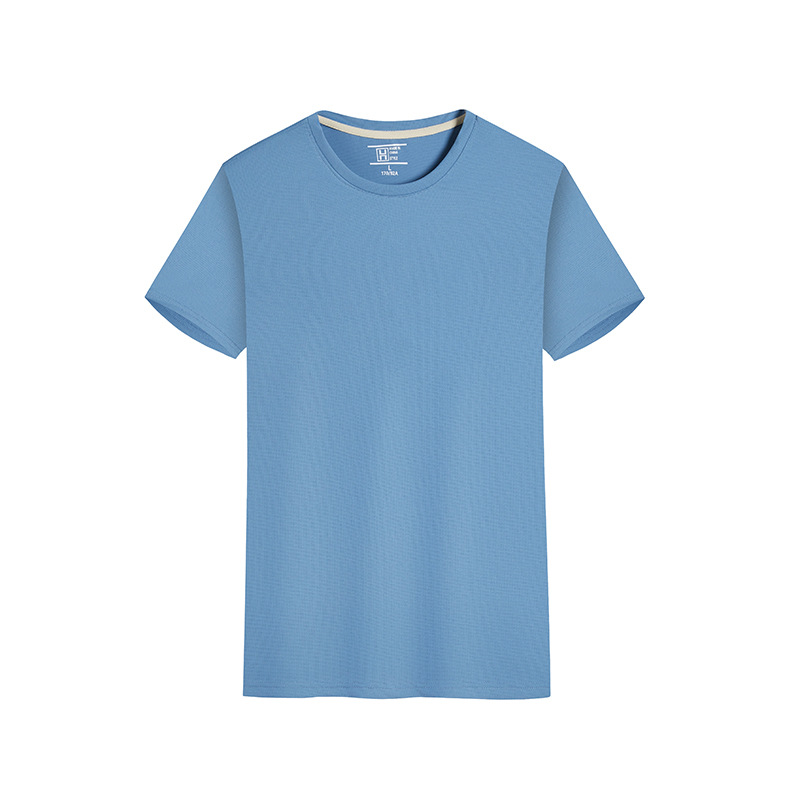 Ice Silk Quick Drying Clothes Short Sleeve Round Neck T-shirt
