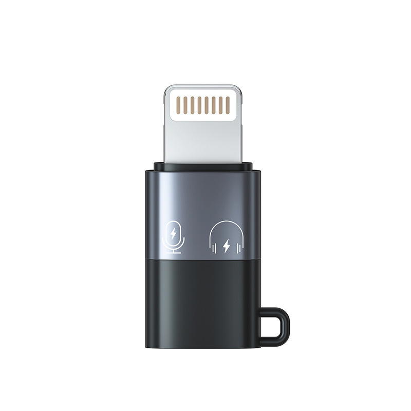 Wireless Collar Clip Microphone Flat Fruit Adapter