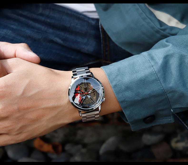Sanda 1040 Gyro Wheel Watch for Men