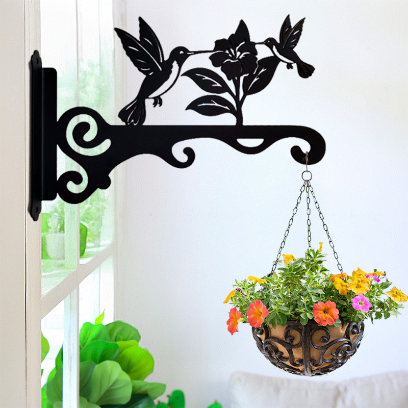 Indoor And Outdoor Metal Hanging Plant Stands
