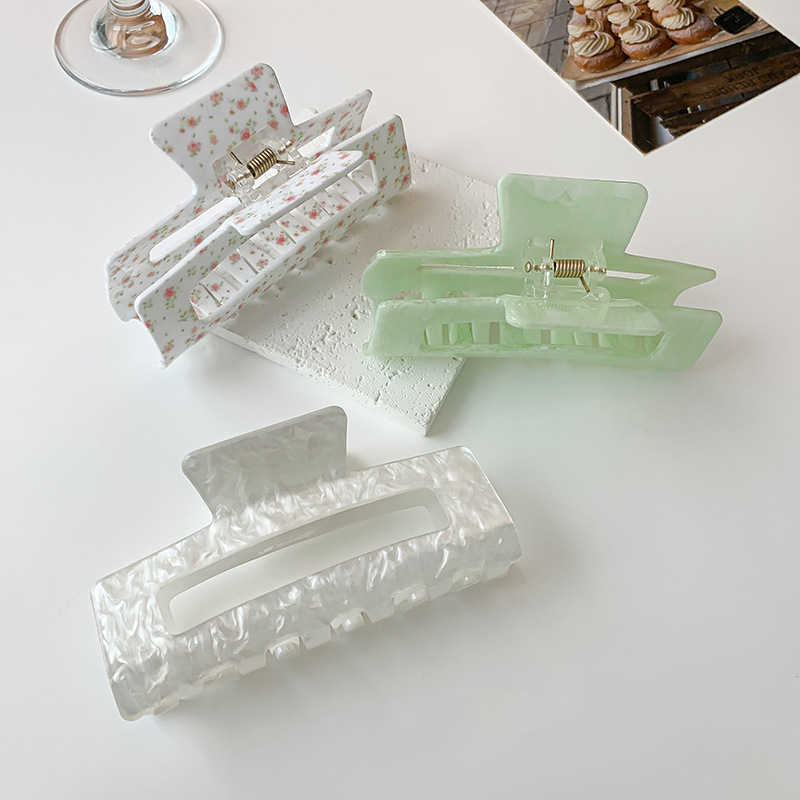 Korean Version Elegant Temperament Vinegar Large Grip Clip