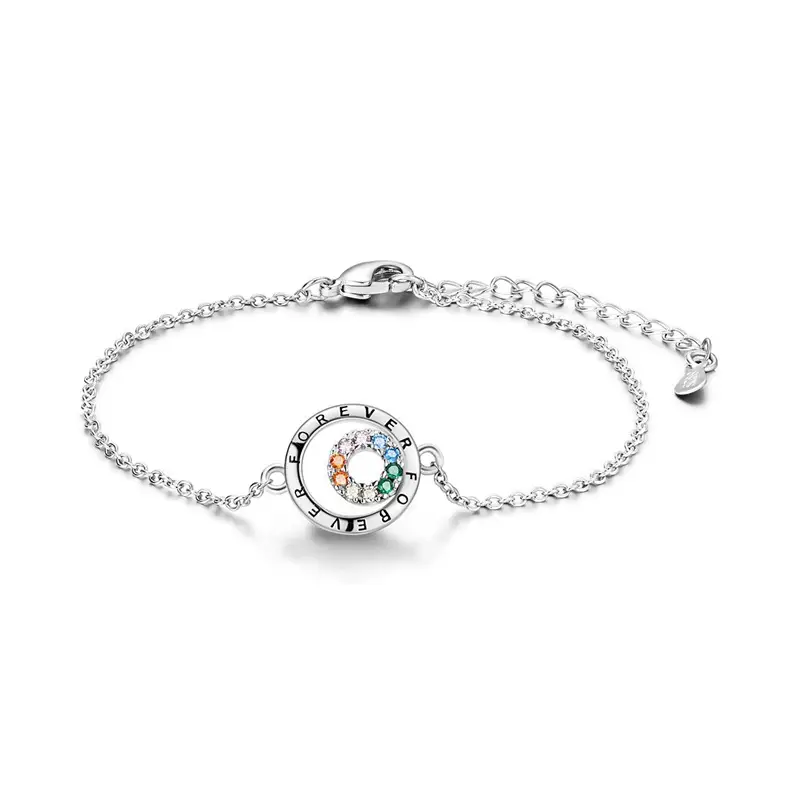 Bohemian Colored Feather Bracelet