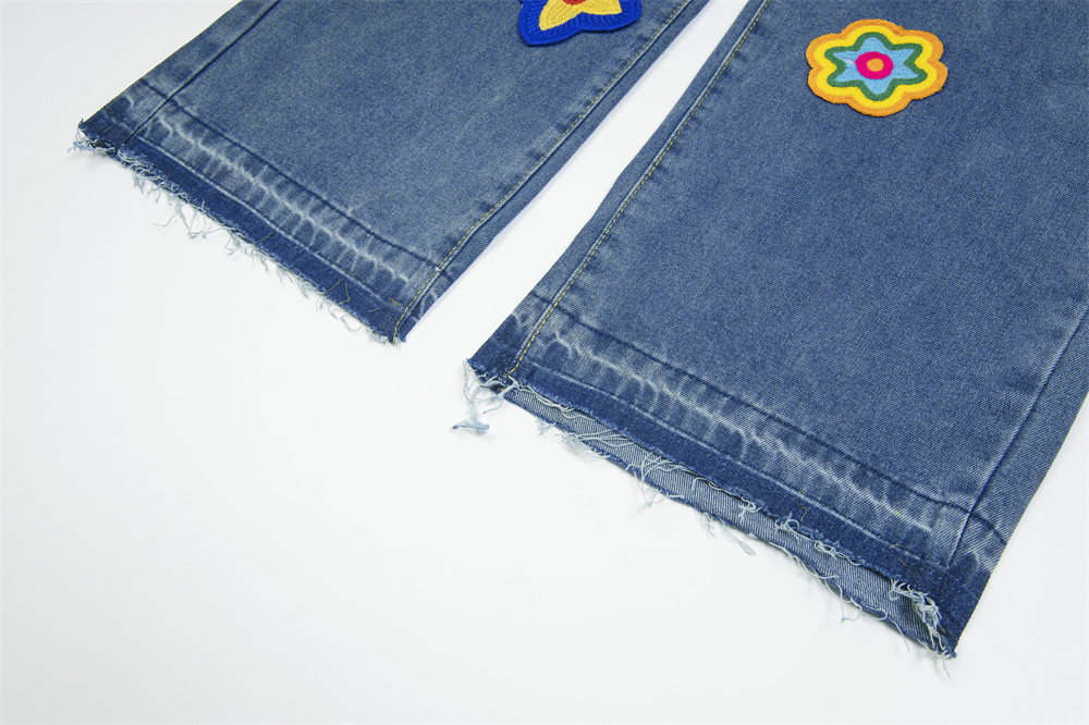 Washed Loose Wide-leg Jeans For Men And Women - Image 14