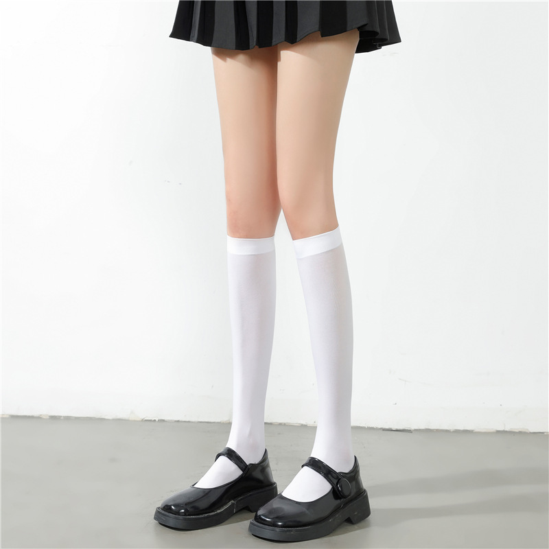 Calf Socks White