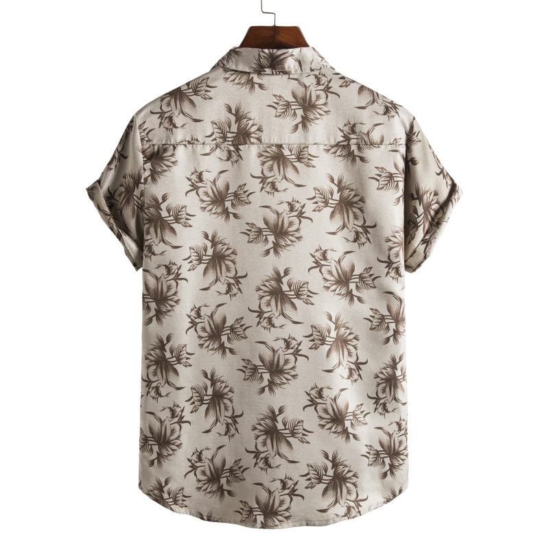 Title 31, Hawaiian Series Beach Style Short-sleeved Shirt...