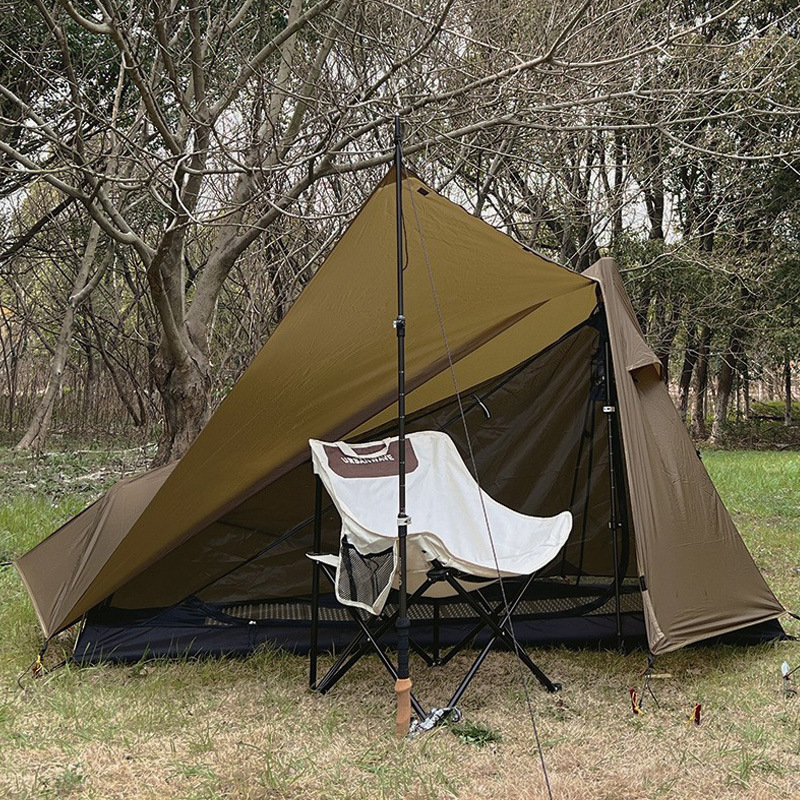 15D Single-layer Silicone-coated Single-person Outdoor Camping Tent