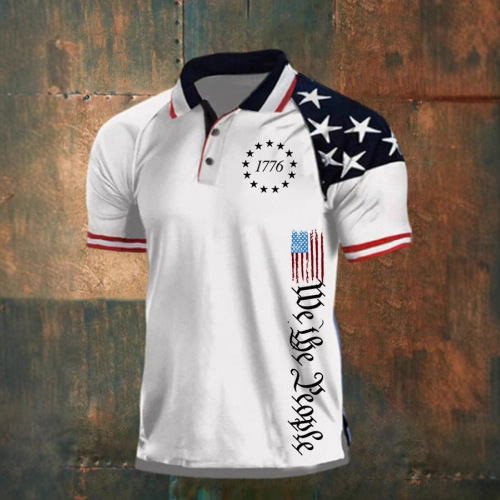 Golf 3D Printed Casual Culture POLO Shirt