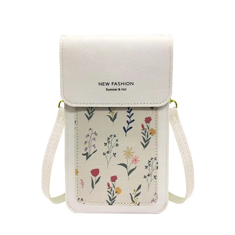 Thin Printed Mini Crossbody Bag For Girls