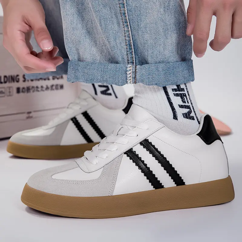 Mens Invisible Height-Enhancing Sports Shoes