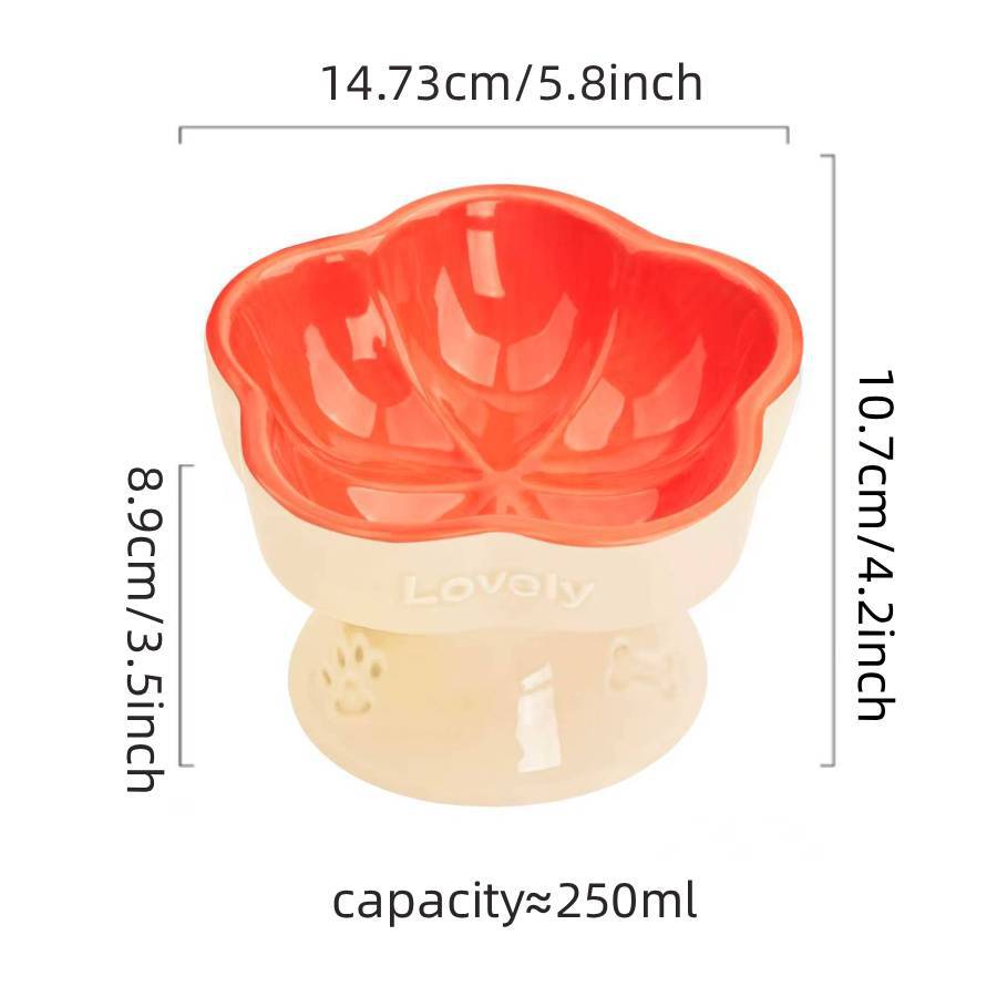 Ceramic Elevated Pet Bowl For Medium To Large Dogs — foto 10