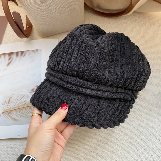 Japanese Irregular Warm Plush Bonnet Children Black - Shop at LoveMi