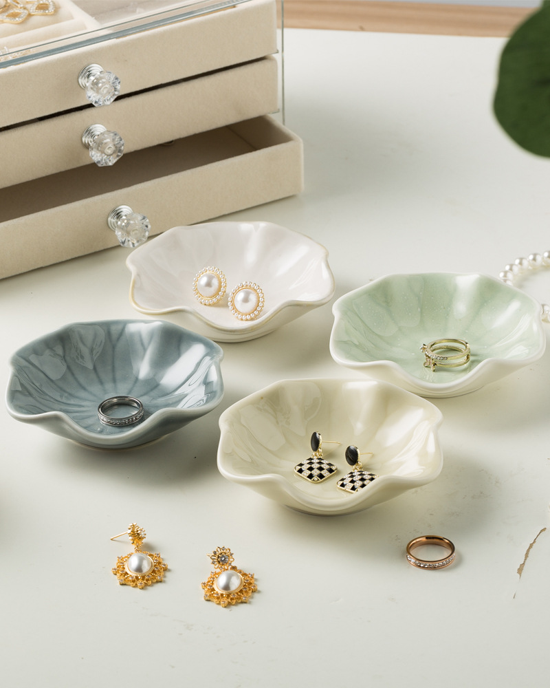 Tray Serving Jewelry Ring Organizer Lotus Leaf 2060e6cd Eb07 4b15 8296 360837464099