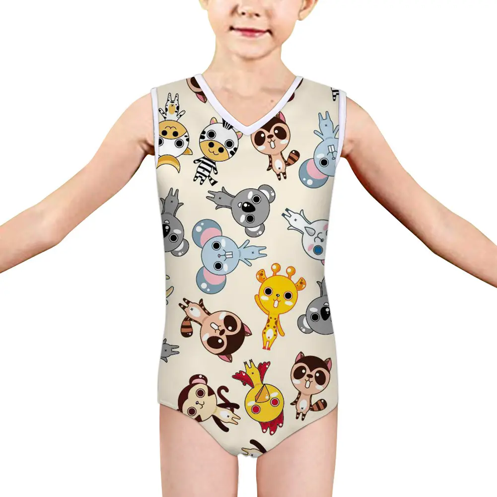 Panda Swimsuit Medium And Large Little Girl