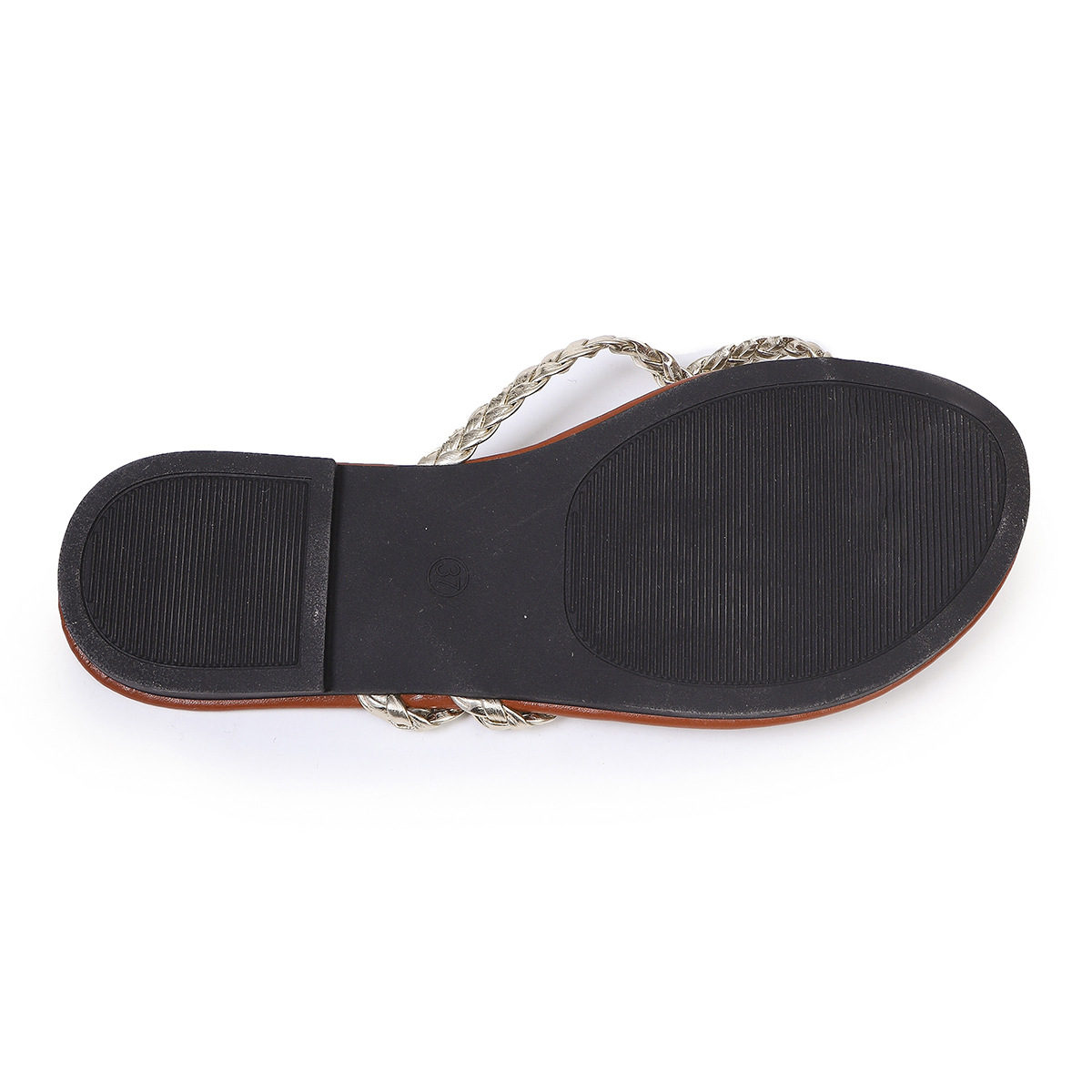 Sarah Express Cross-Strap Flat Sandals PVC – Durable