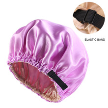 Bohemian Style Large Printed Hair Band Sleeping Hat - Image 7