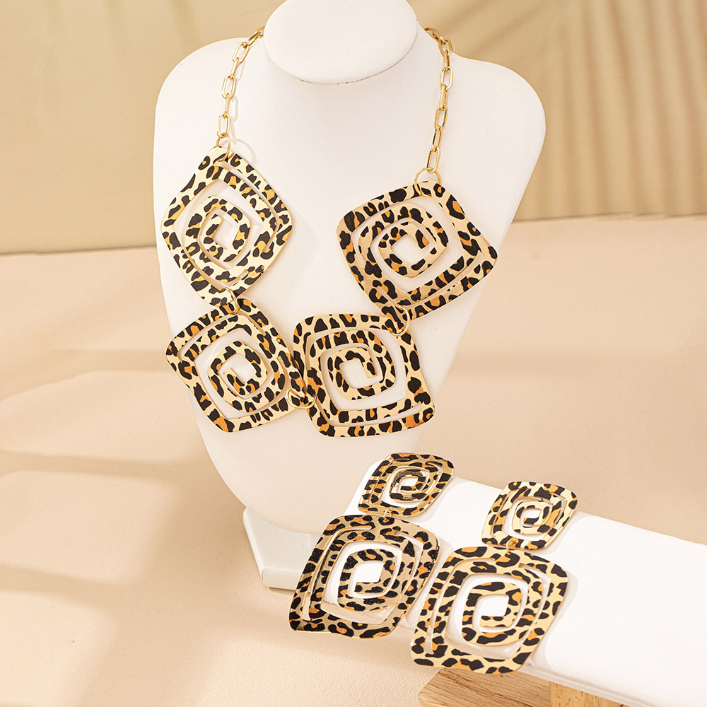 Leopard Print Earrings