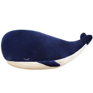 Blue Whale Soft Stuffed Plush Pillow Toy