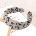 Gray Leopard Print