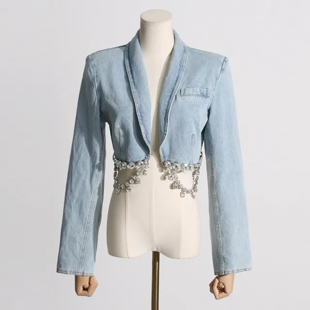 Short Jacket Fashion Hip Skirt Two piece Set Coat - Shop at LoveMi