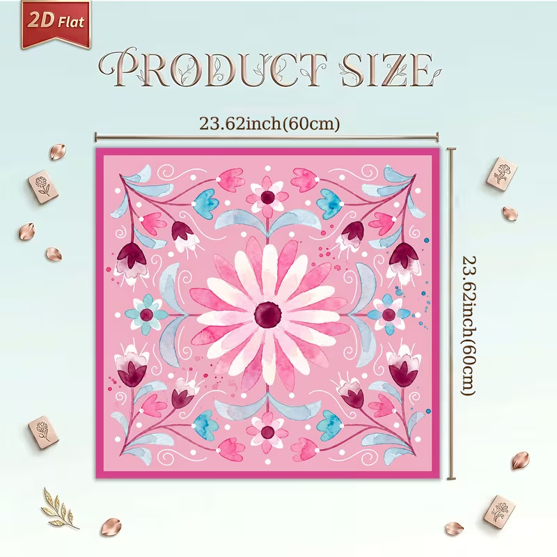 Premium Waterproof Mahjong Mat for American Style Play 2