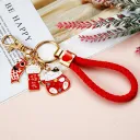 Bv Metal Lucky Cat Red
