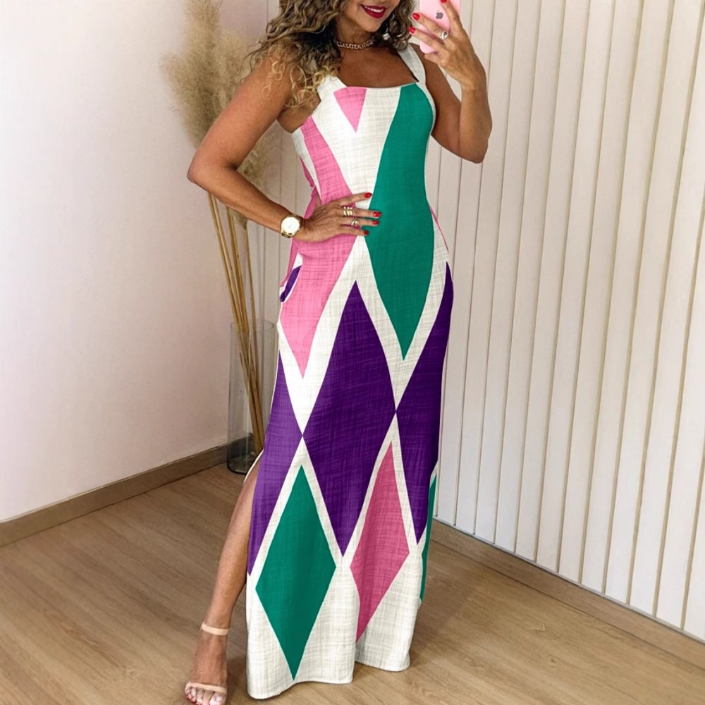 Womens Slim-fit Notched Work Dresssophisticated And Professional