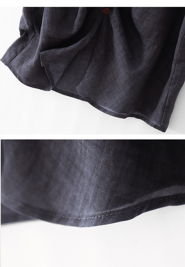 Loose-fitting Lightweight Breathable Minimalist Shirt