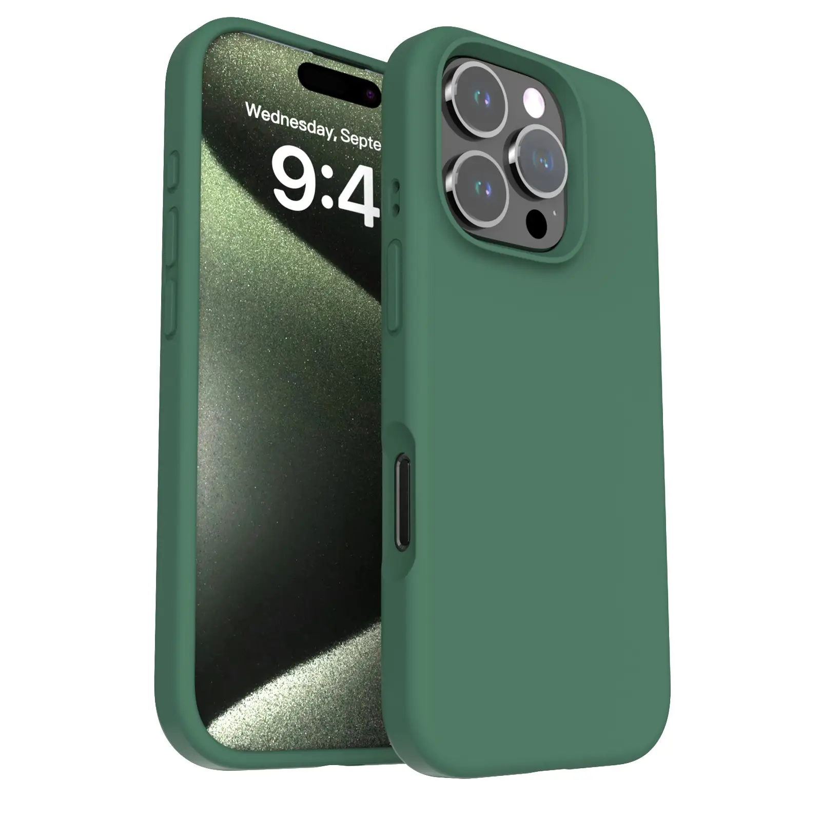 Solid Color Drop-resistant Phone Case Liquid Silicone Phone Case