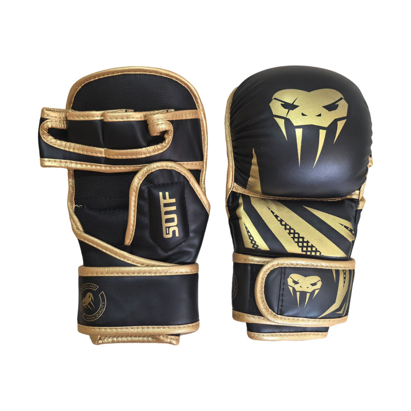 Men's Boxing Half-finger Sanda Gloves