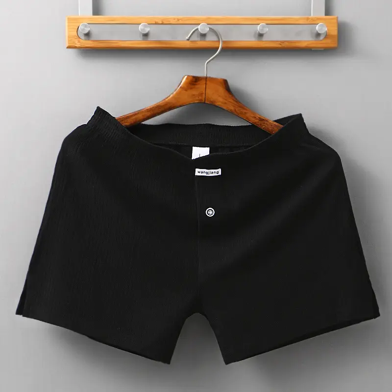 Men's Home Cotton Breathable Comfortable Sports Shorts