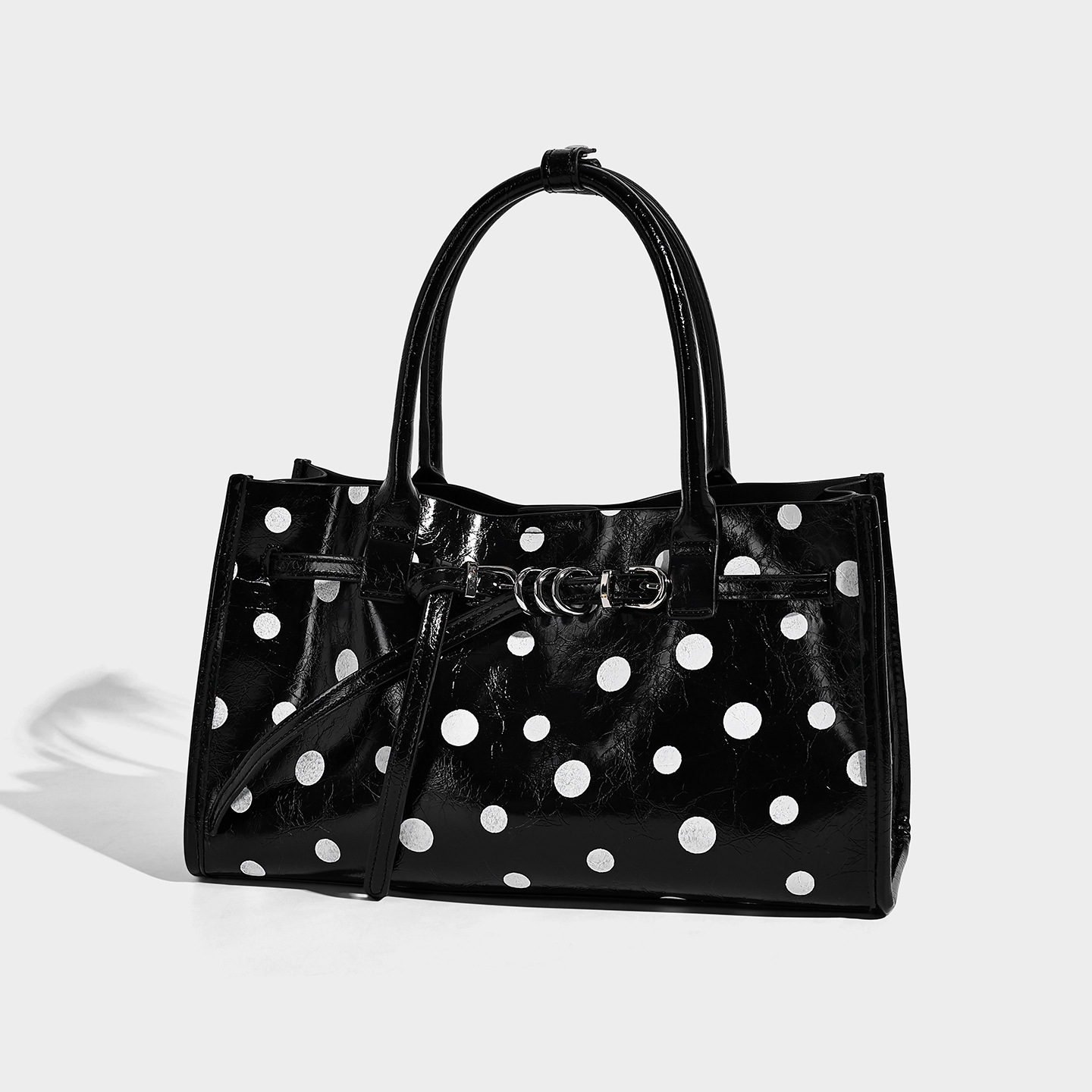 Fashionable Polka-Dot Handbag Crossbody Bag For Women