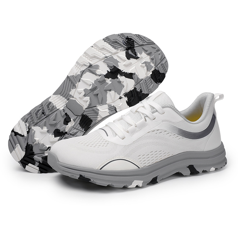 Wide-toe Outdoor Lightweight Breathable Mesh Cushioned Hiking Shoes 3