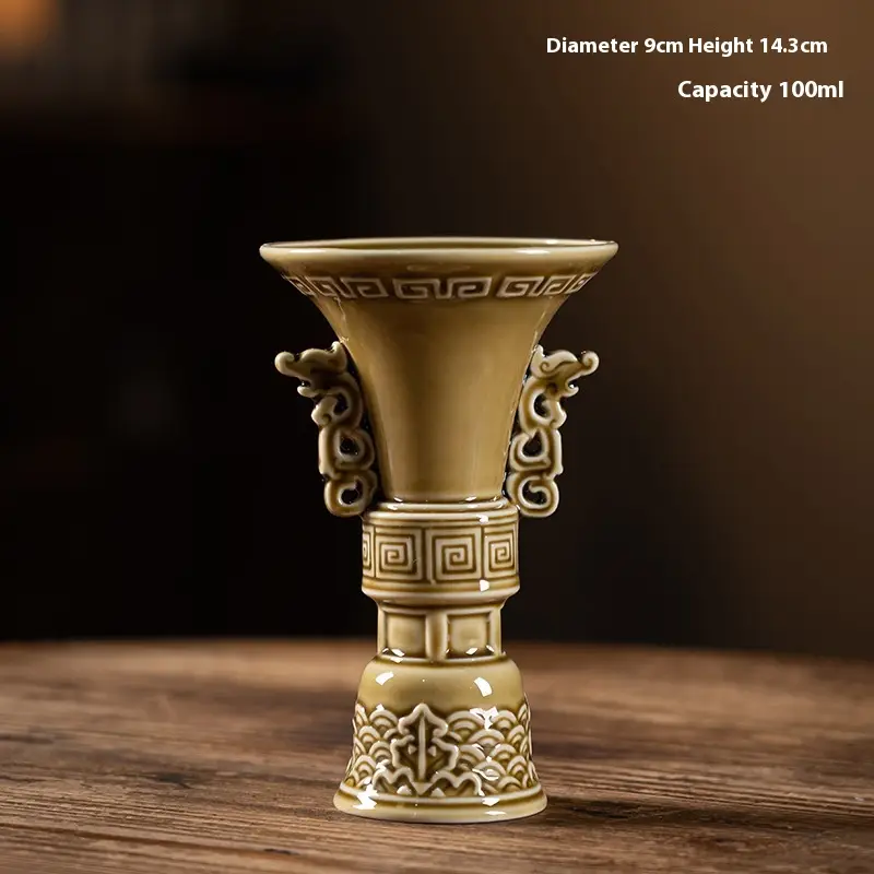 Wine Set Spirits Goblet Large Capacity Creative Wine Bottle Ornaments
