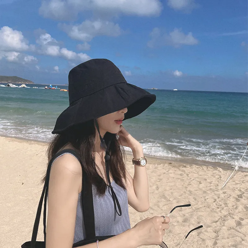 Sun Hat Lightweight Breathable Sun-proof - Black