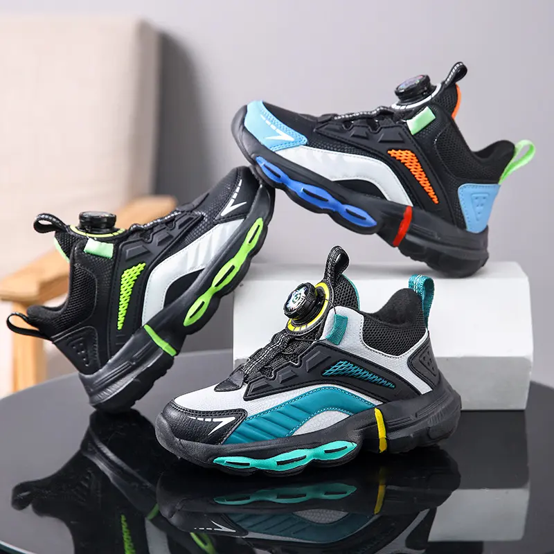 Autumn and Winter Non-slip Outdoor New Rotating Buckle Children's