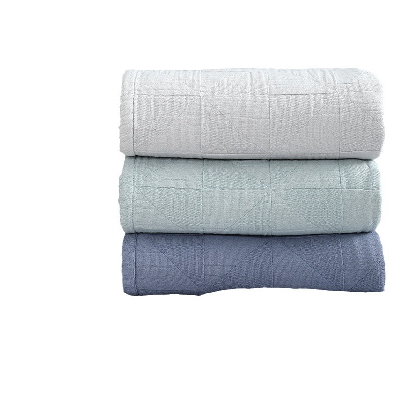 Comfortable Breathable Nap Blanket Pure Cotton Towel Blanket