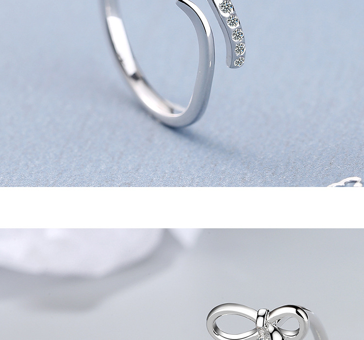 Title 3, Bague simple en diamant sertie d