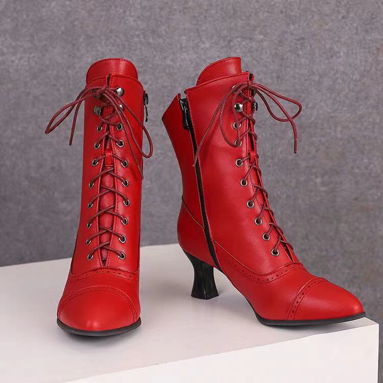 Women’s High Heel Martin Boots