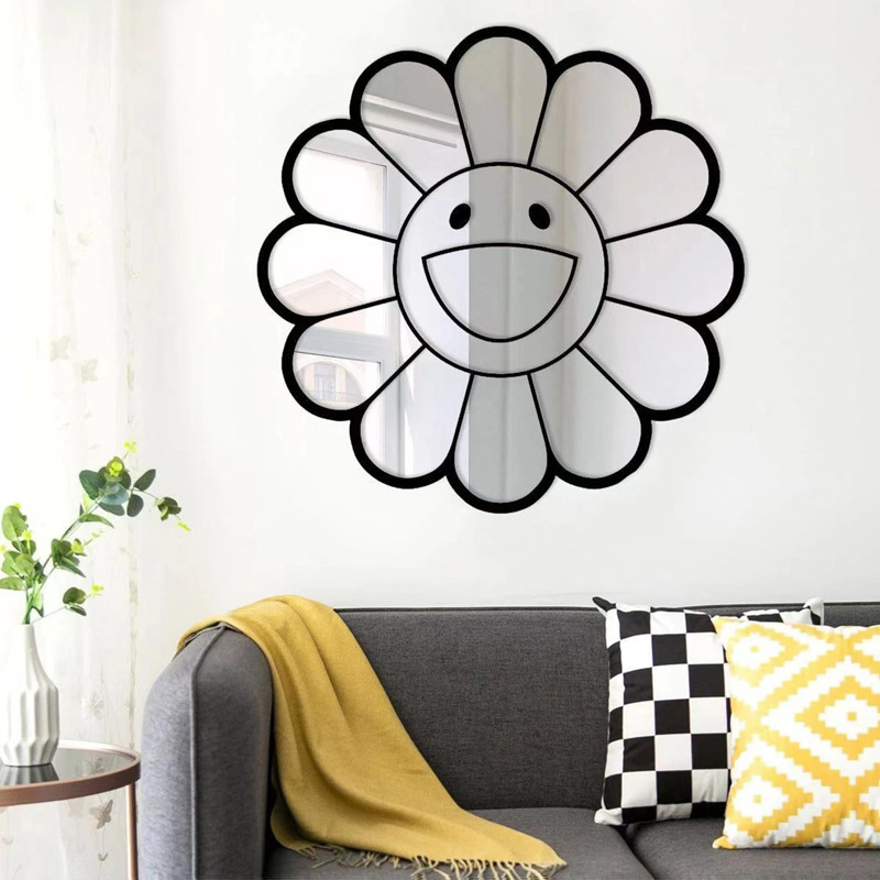 Heart Wall Mirror, Acrylic Frame, picture 10 of 11