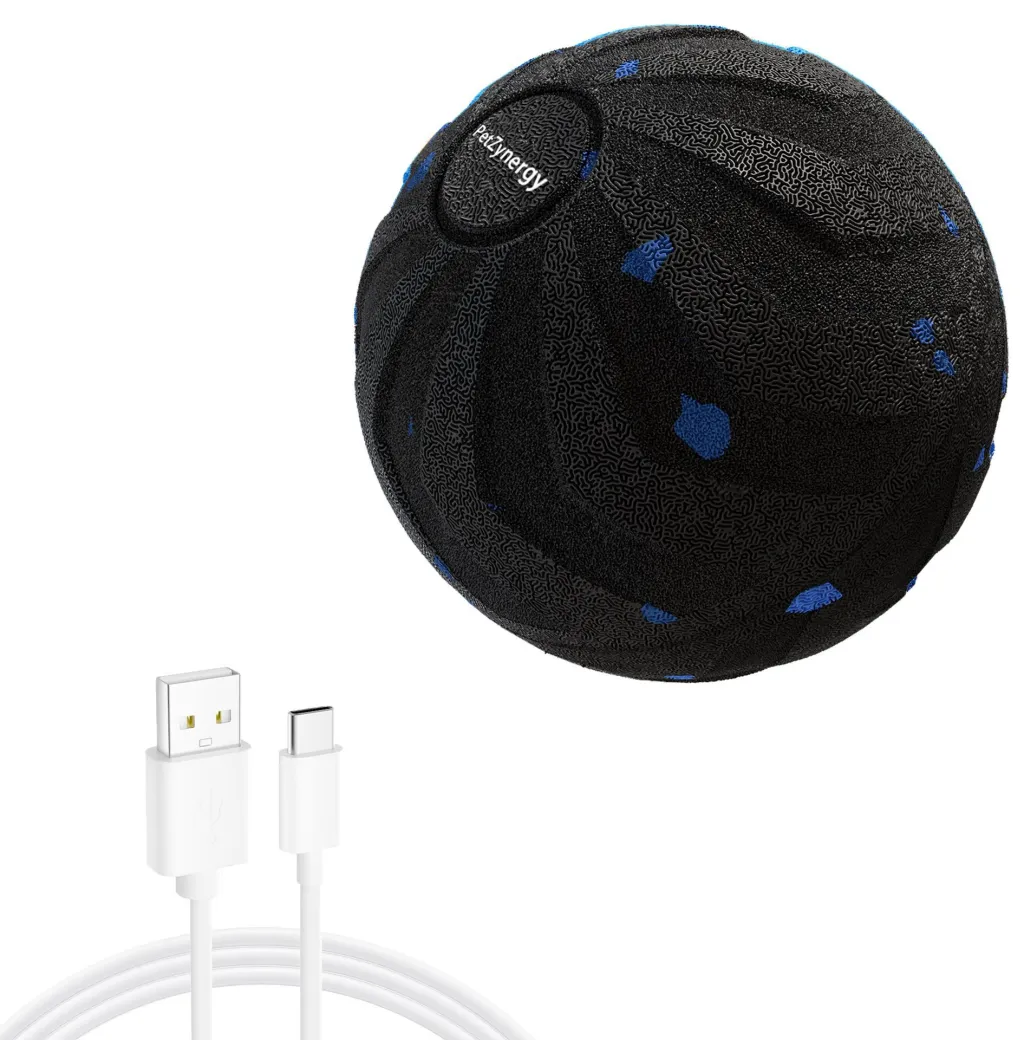 Jumping Dog Toy Pet Ball - T02 Black