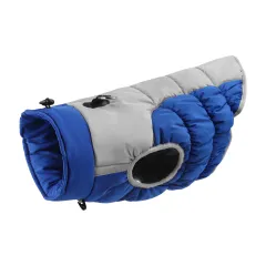 Pet Clothes Warm Reflective Clothing Waterproof - Sapphire Blue - View 1