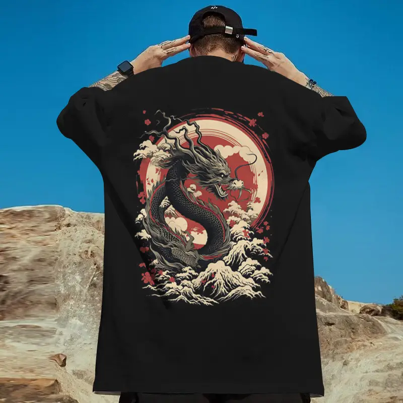 Fashion Casual Men's Short-sleeved T-shirt 3D