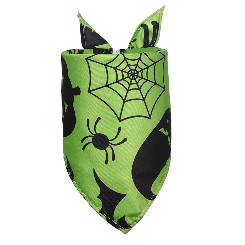 Title 5, Halloween Dog Saliva Towel Triangular Binder Pe...