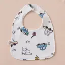 Babys Pure Cotton U-shaped Bib Waterproof Baby Bib view 12