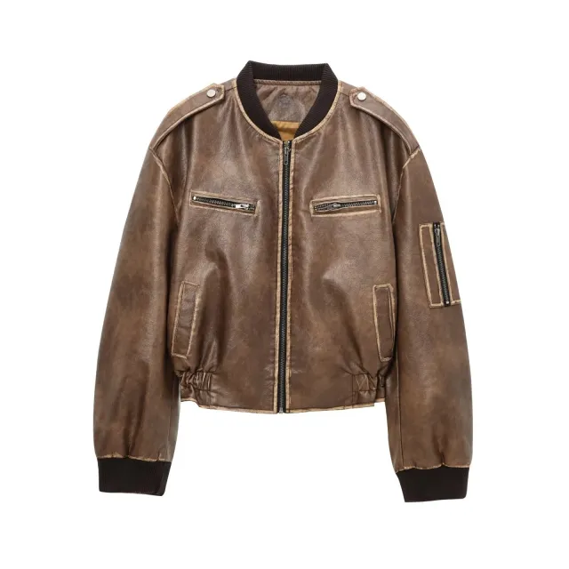 Autumn And Winter New Retro Coat Brown - Shop at LoveMi