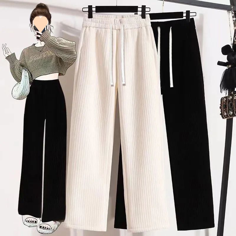 Fashionable High-looking Wide-leg Pants For Women - Image 5