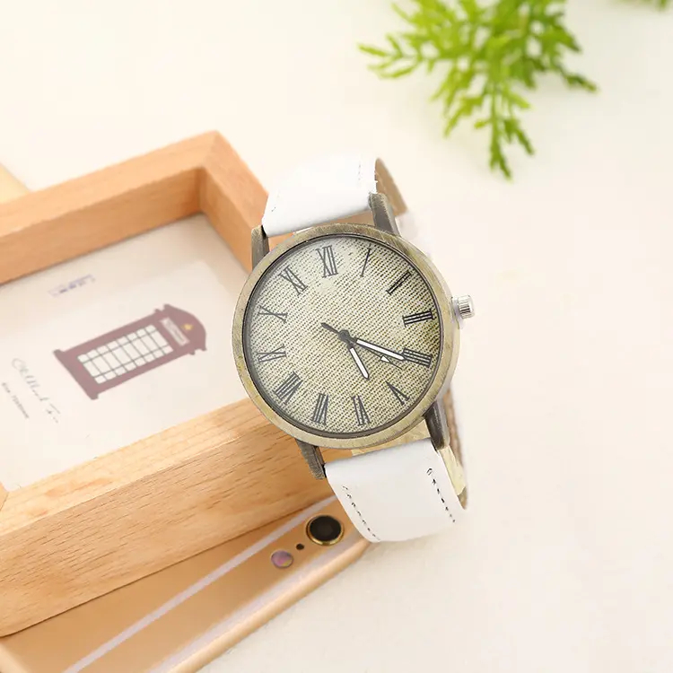 Women's Casual Denim Belt Quartz Watch