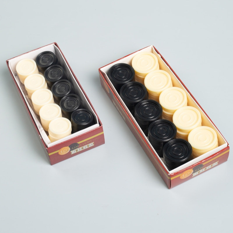 Jeu de dames magnétiques 100 cases — Plateau pliable de voyage 3